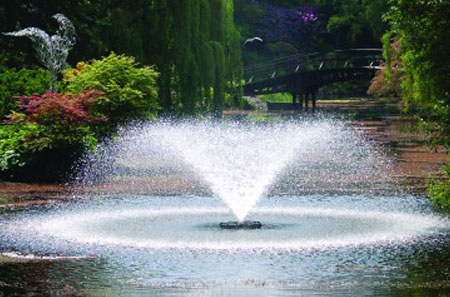 Fuentes para la oxigenación del agua estancada.